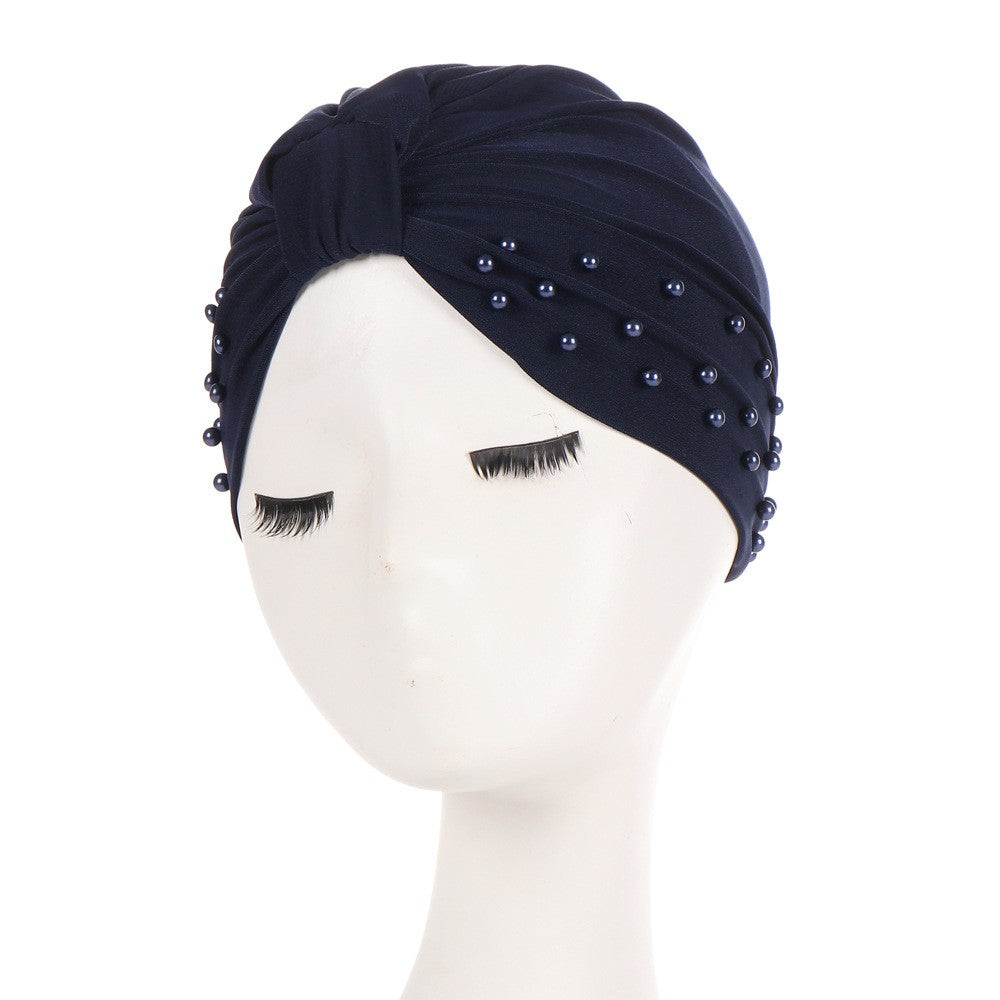 Amara Beaded Cotton Cap