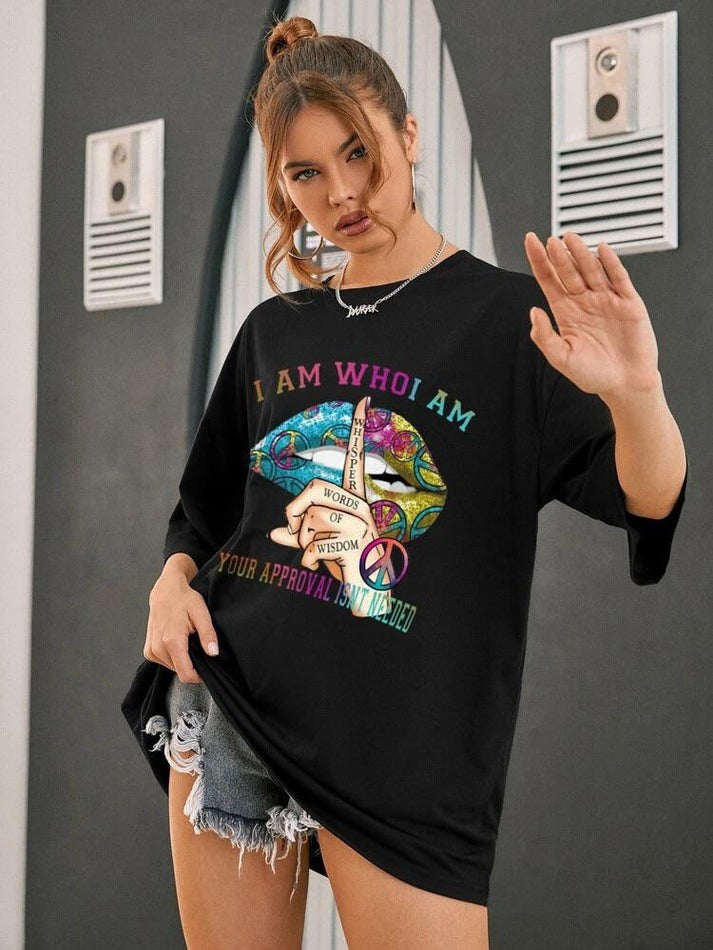 Whisper Oversized Graphic Tee
