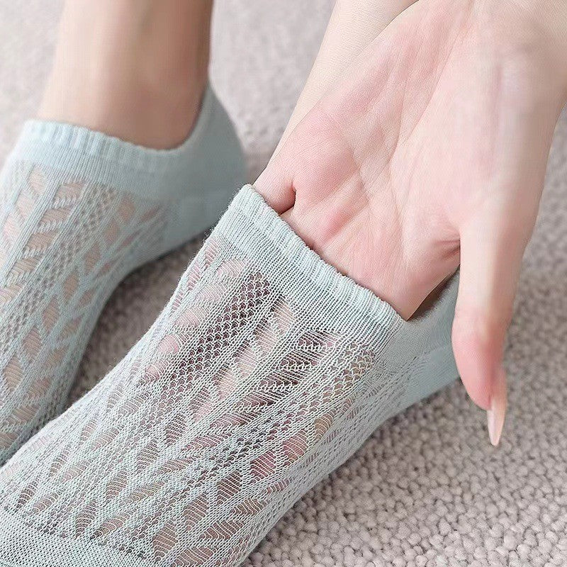 Aira Mesh Invisible Cotton Socks