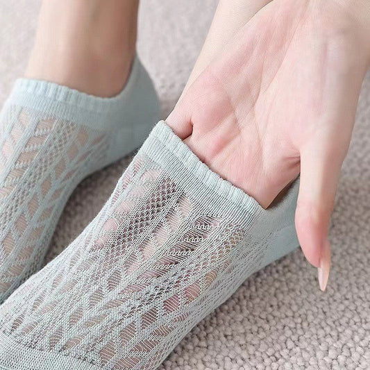 Aira Mesh Invisible Cotton Socks