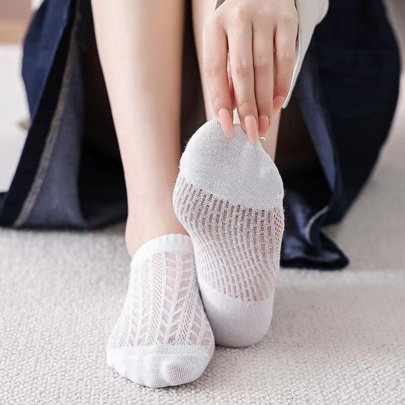 Aira Mesh Invisible Cotton Socks