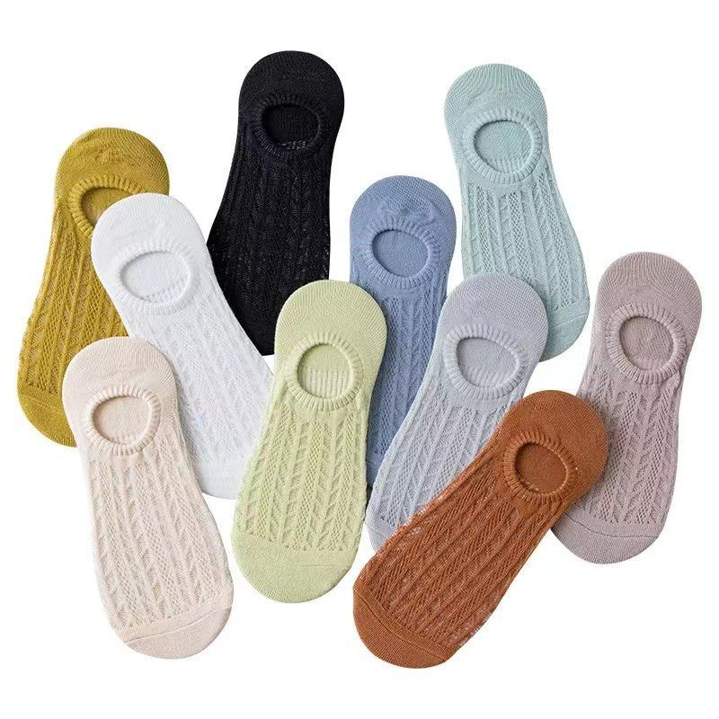 Aira Mesh Invisible Cotton Socks