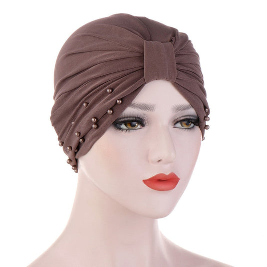 Amara Beaded Cotton Cap