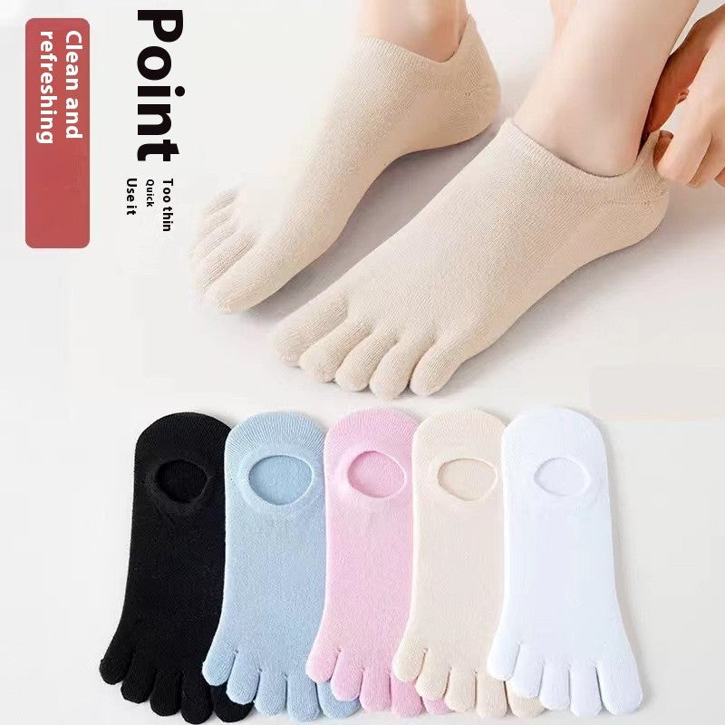 Nira Cotton Toe Socks