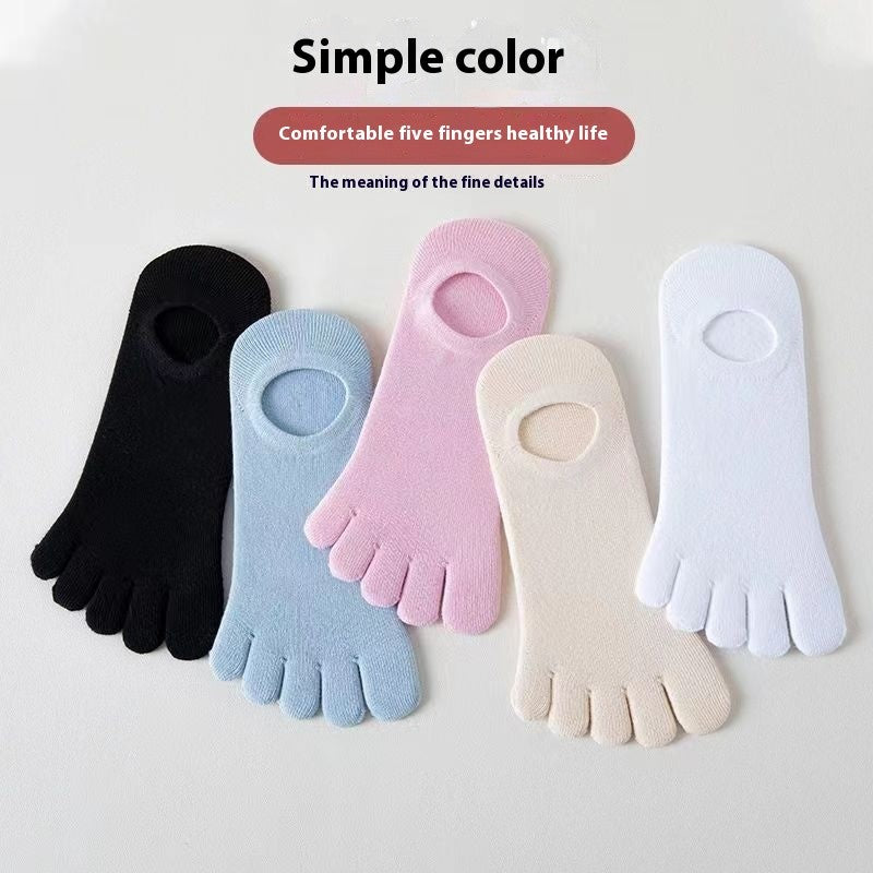 Nira Cotton Toe Socks