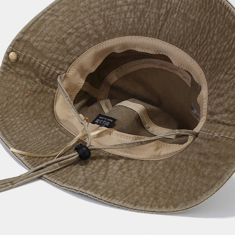 Orion Washed Denim Star Sun Hat