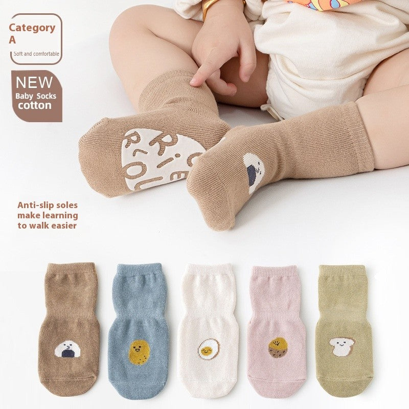 Poppy Toddler Non-Slip Cartoon Socks