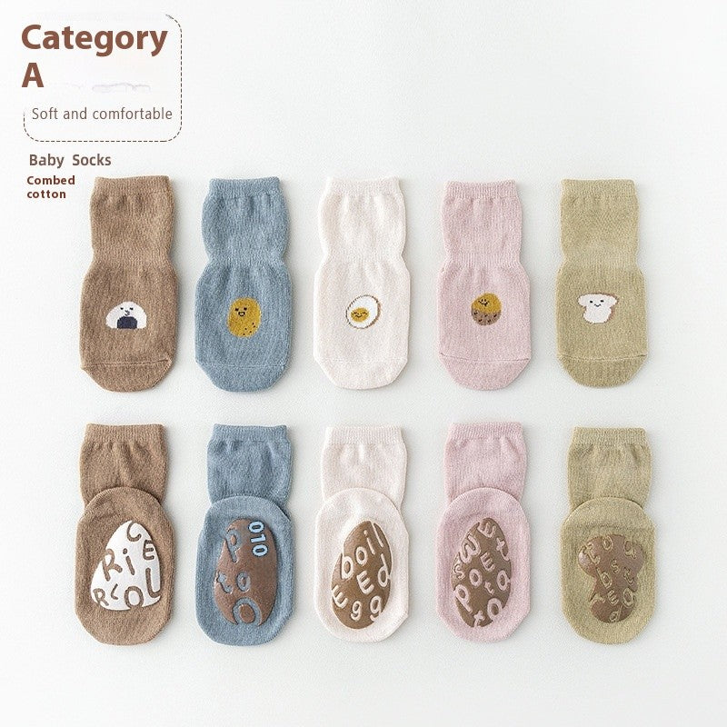 Poppy Toddler Non-Slip Cartoon Socks