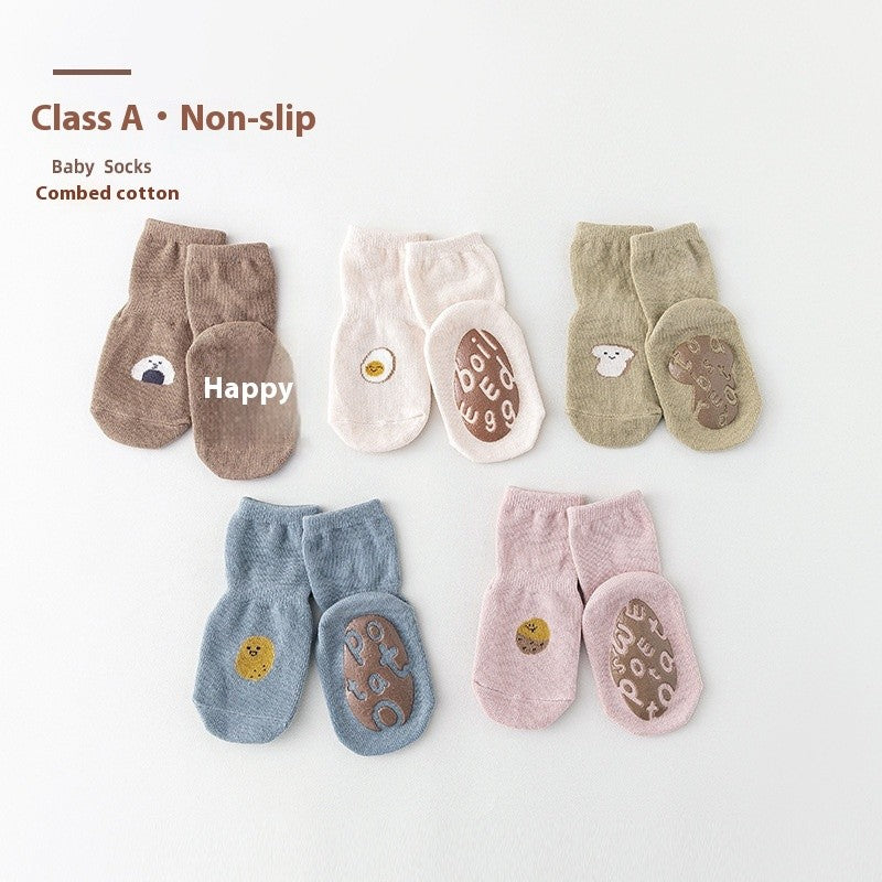 Poppy Toddler Non-Slip Cartoon Socks