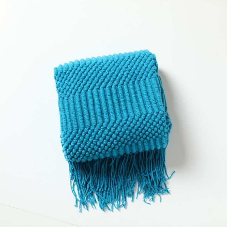 Solara Luxe Tassel Scarf Blanket