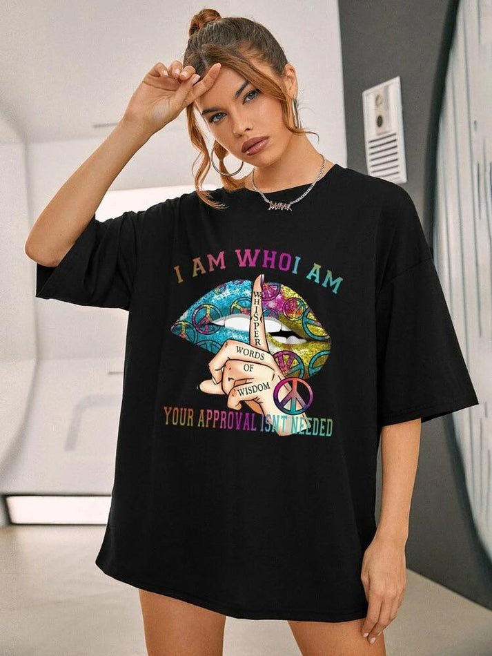 Whisper Oversized Graphic Tee