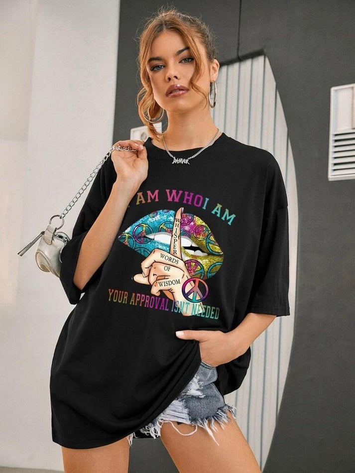 Whisper Oversized Graphic Tee